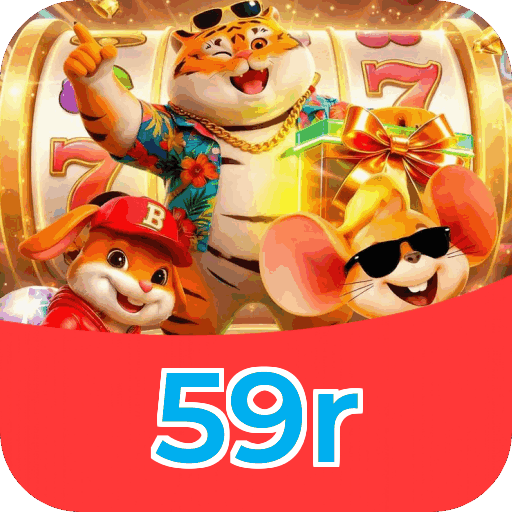 Interface do aplicativo 59r mostrando jogos disponíveis no iOS e Android